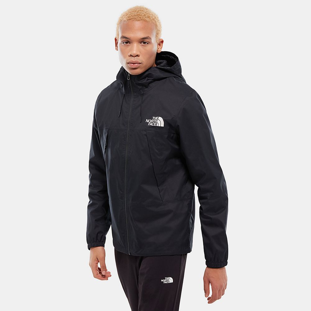 The North Face Insulated Jacket Mens Australia - The North Face 1990 Q Black / White Mountain (LQX-9